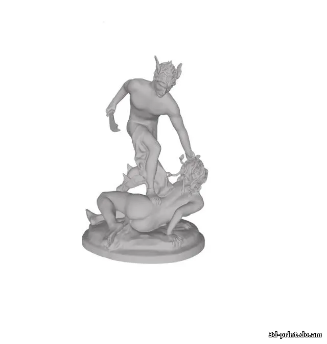 3D-модель "Доминирование над Медузой Горгоной"