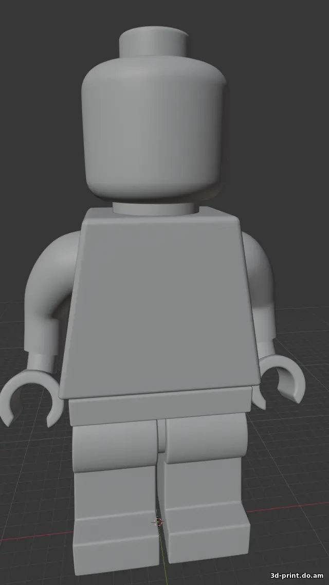 3D-модель "Lego человечек"