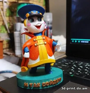 3D-модель "Вовочка из 3-го царства (генерация через ИИ)" — STL модель для 3D-печати