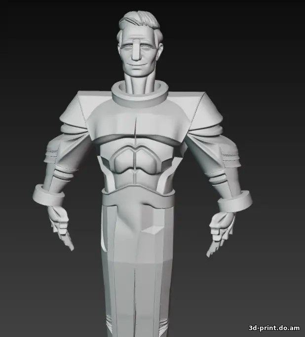 3D-модель "Гагарин"