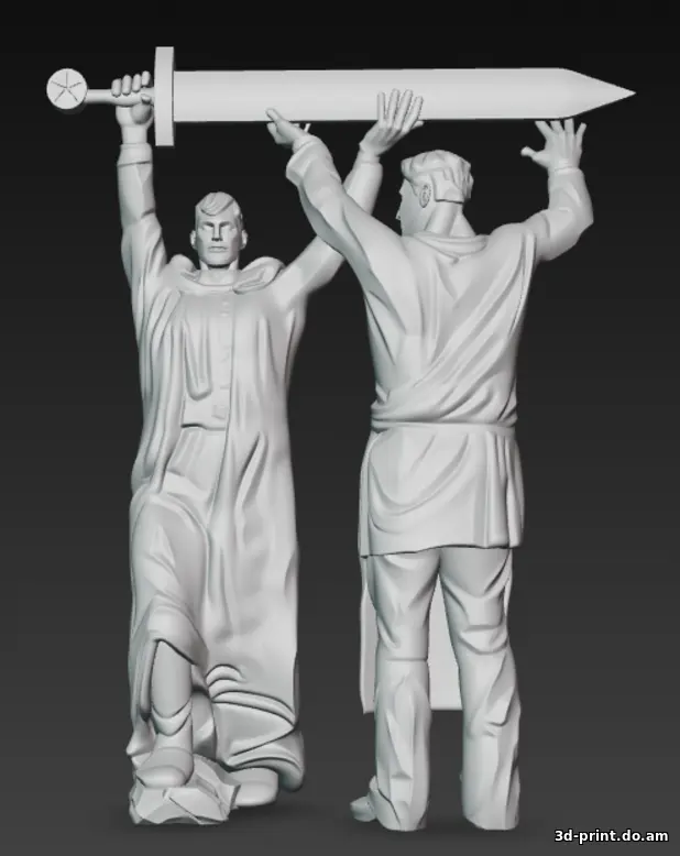 3D-модель "Тыл — фронту (монумент)"
