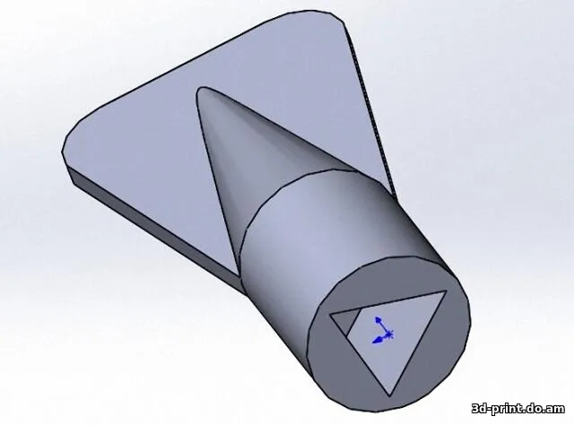 3D-модель "Ключ трехгранный"