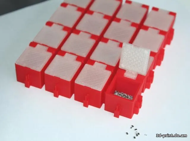3D-модель "Органайзер SMD box"