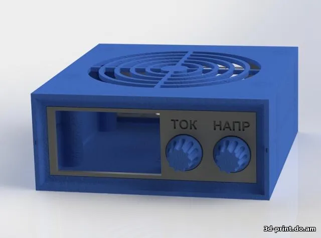 3D-модель "Корпус РЭА (регулятор напряжения и тока)"