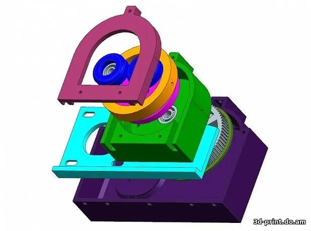3D-модель "Перистальтический насос ver.2"