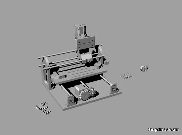 3D-модель "Станочек"