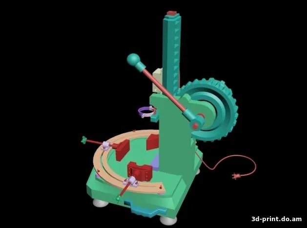 3D-модель "Универсальный сверлильный станок"