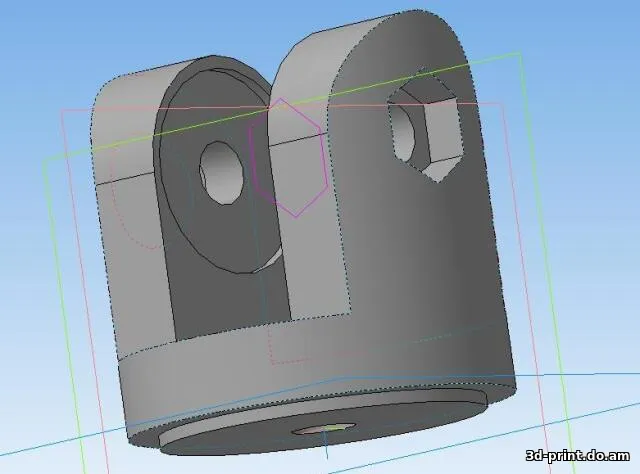 3D-модель "Корпус камеры наблюдения"
