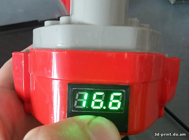 3D-модель "Переделка Makita на литий"