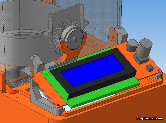 3D-модель "Ацетоновая баня. Детали для печати (arduino mega2560+ramps)"
