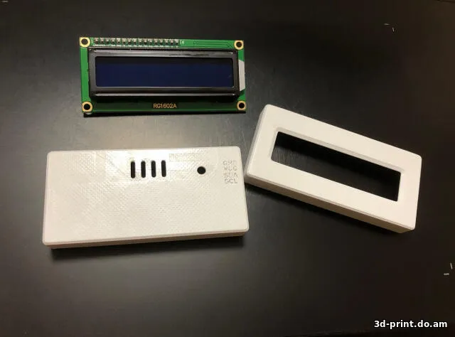 3D-модель "Корпус для LCD1602 (RG1602A)"
