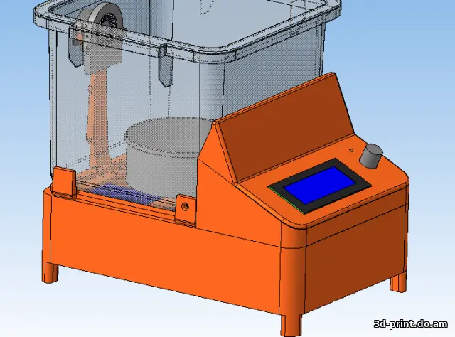 3D-модель "Ацетоновая баня. Детали для печати (arduino mega2560+ramps)"