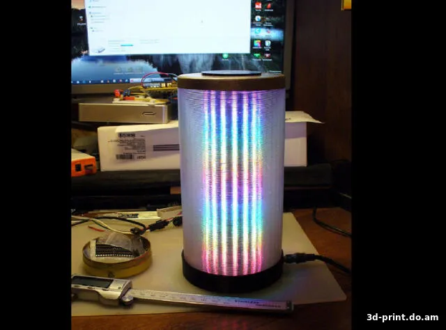 3D-модель "Огненная WIFI LED лампа"