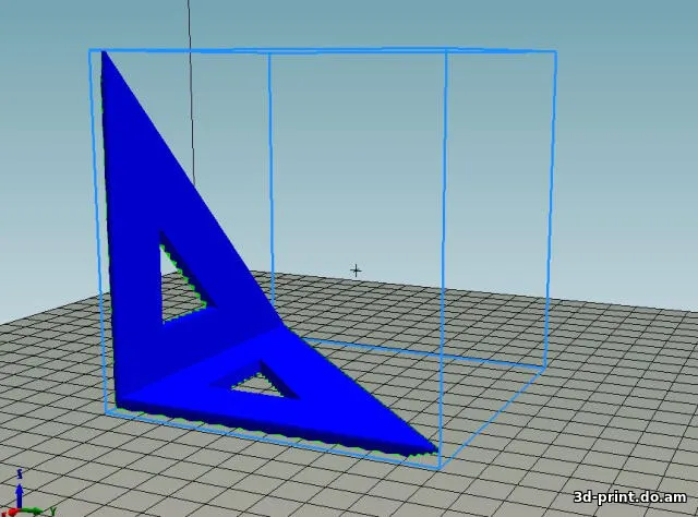 3D-модель "Угольник для разметки профиля" — STL модель для 3D-печати