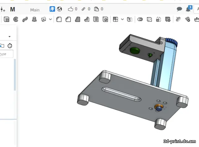 3D-модель "Микроскоп из вебкамеры" — STL модель для 3D-печати
