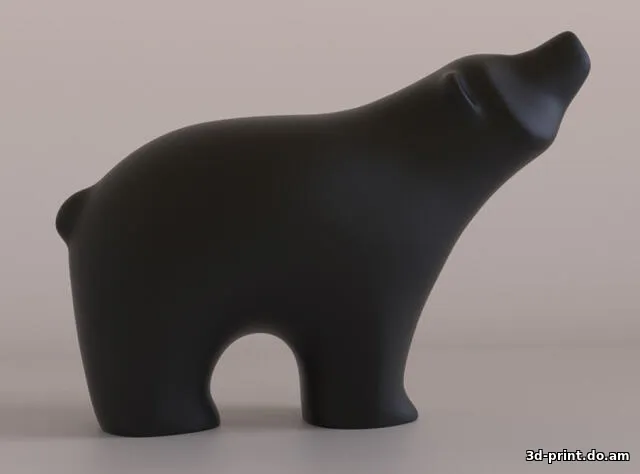 3D-модель "Статуэтка медведя" 3D-модель "Статуэтка медведя"