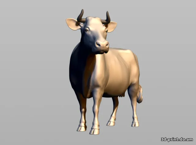 3D-модель "Тёлка / Корова"