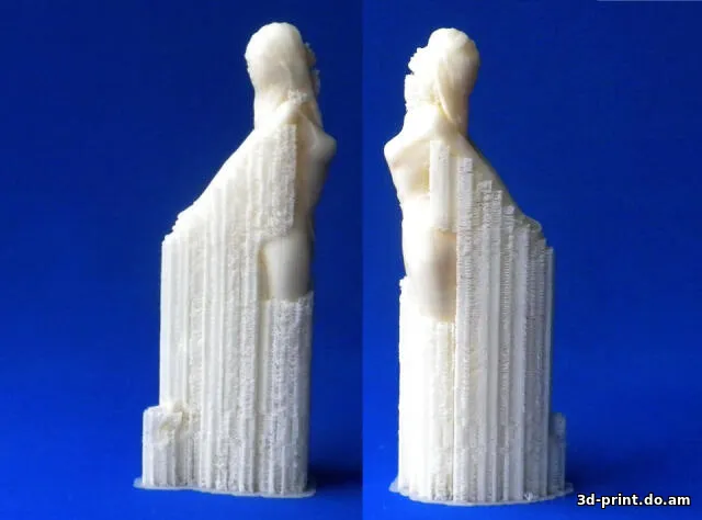 3D-модель "Девушка с зонтиком" 3D-модель "Девушка с зонтиком"