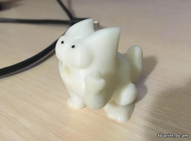 3D-модель "Кот Саймона показывает, что о Вас думает"