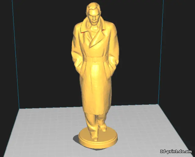 3D-модель "Рихард Зорге"