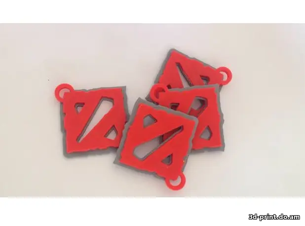 3D-модель "Брелок Dota 2"