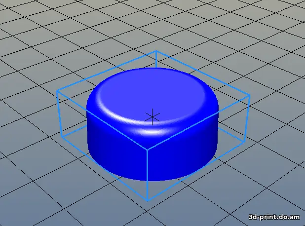 3D-модель "Туарег колпачок правого поводка дворника 7L0955737 "