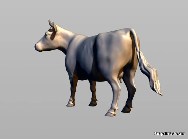 3D-модель "Тёлка / Корова" 3D-модель "Тёлка / Корова"