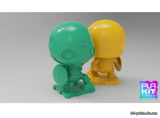 3D-модель "Капитан Америка"