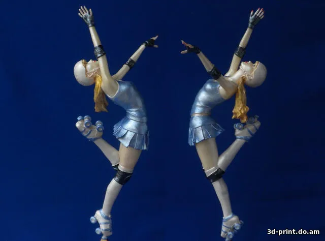 3D-модель "Девушка - Победный танец"