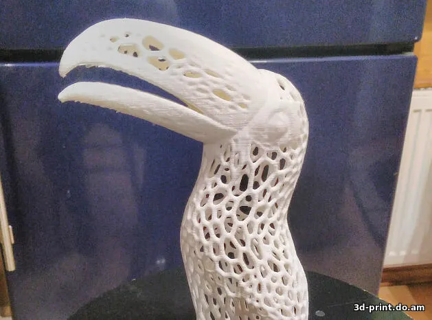 3D-модель "Тукан в стиле"