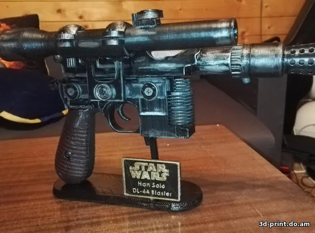 3D-модель "Бластер Хан Соло DL44"