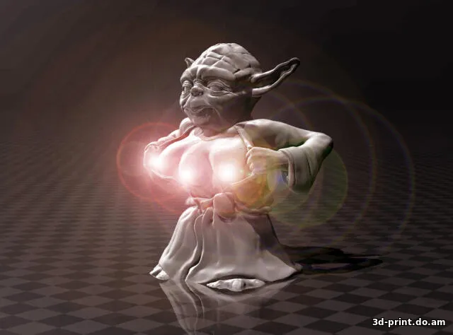 3D-модель "Мастер Йода - хвастаться"