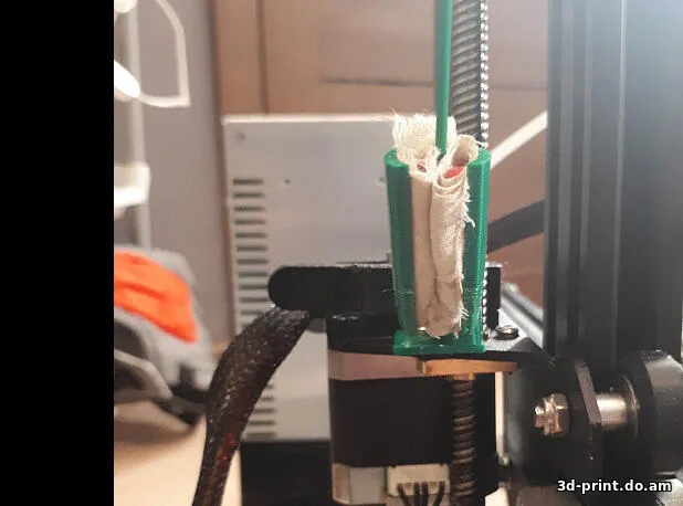 3D-модель "Фильтр+направляющая для филомента на Ender 3"