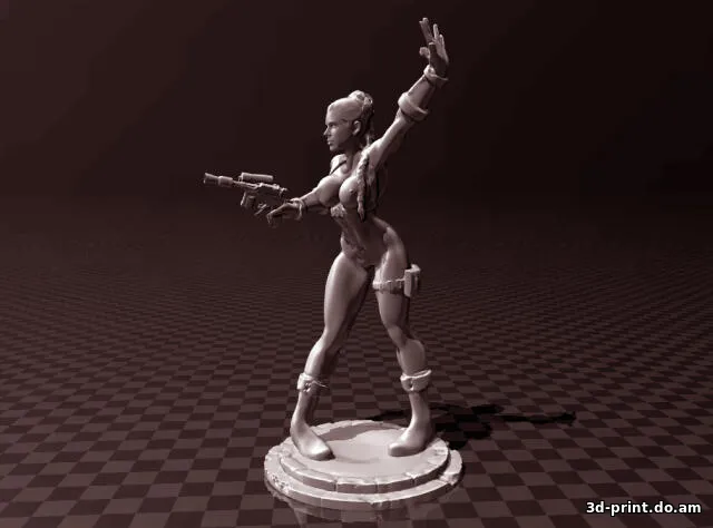 3D-модель "Принцесса - Лея Органа"