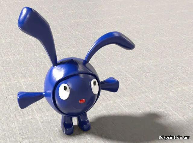 3D-модель "Смешарик Крош"