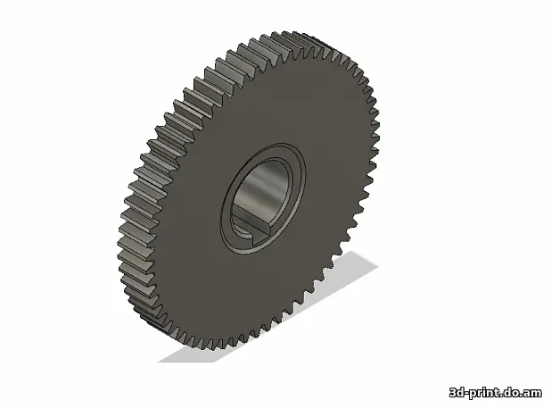 3D-модель "Зубчатые колеса гитары ТВ-6"