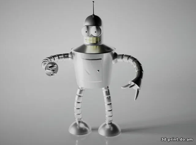 3D-модель "Бендер из Футурама"