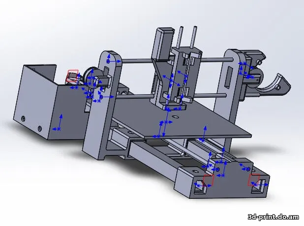 3D-модель "ЧПУ из того что есть"