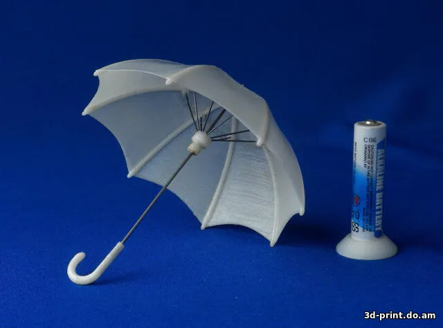 3D-модель "Девушка с зонтиком" 3D-модель "Девушка с зонтиком"