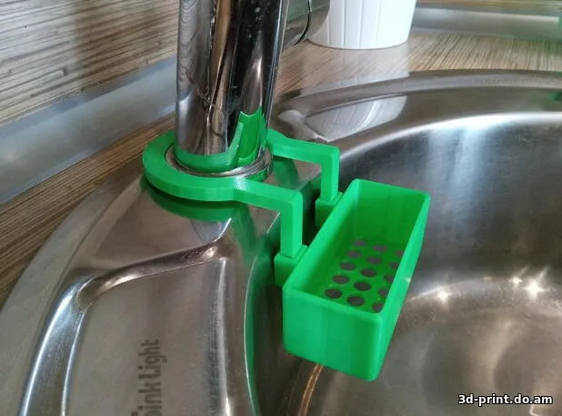 3D-модель "Держатель губки для посуды на круглую раковину"