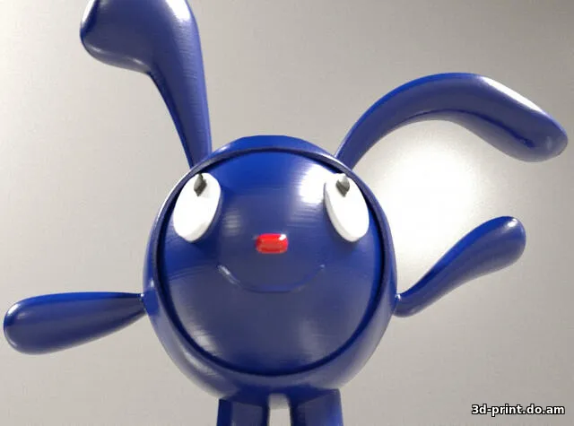 3D-модель "Смешарик Крош" 3D-модель "Смешарик Крош"