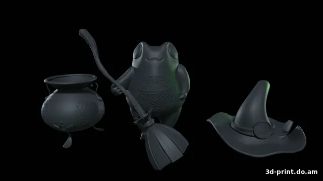 3D-модель "Жабка / Лягушка"