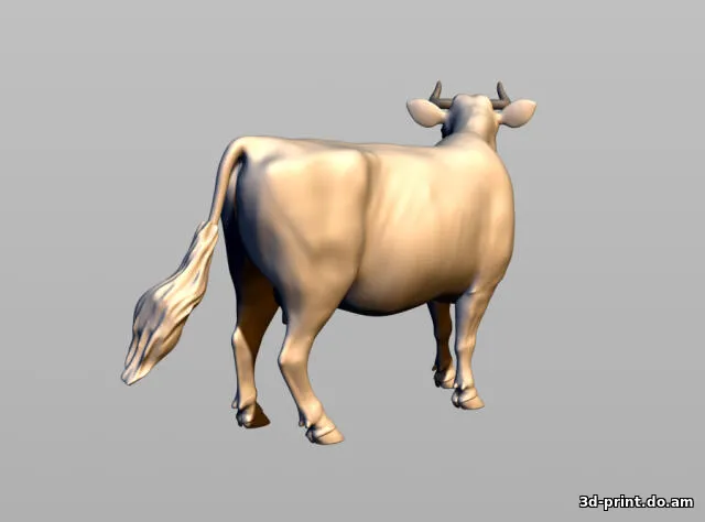 3D-модель "Тёлка / Корова" 3D-модель "Тёлка / Корова"