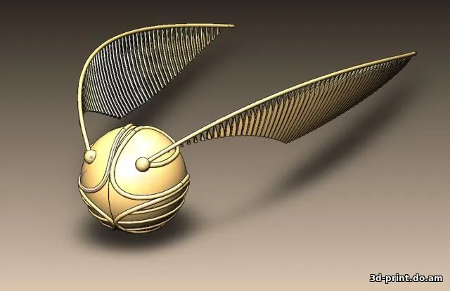 3D-модель "Снитч из Гарри Поттера"