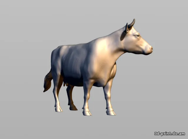 3D-модель "Тёлка / Корова" 3D-модель "Тёлка / Корова"