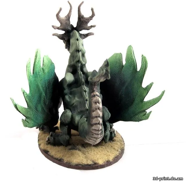 3D-модель "Лесной дракон" 3D-модель "Лесной дракон"
