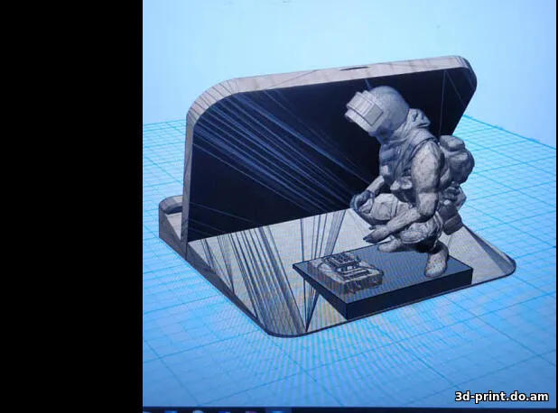 3D-модель "Подставка под телефон CS"