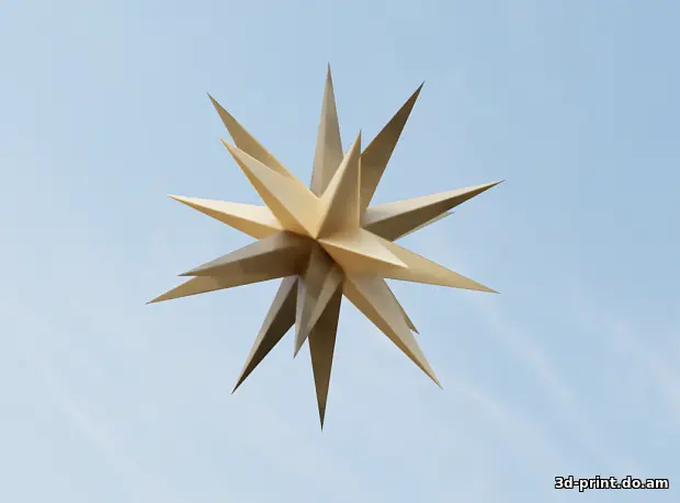 3D-модель "Большой звездчатый додекаэдр"