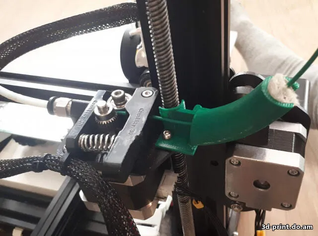 3D-модель "Фильтр+направляющая для филомента на Ender 3"
