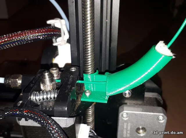 3D-модель "Фильтр+направляющая для филомента на Ender 3"